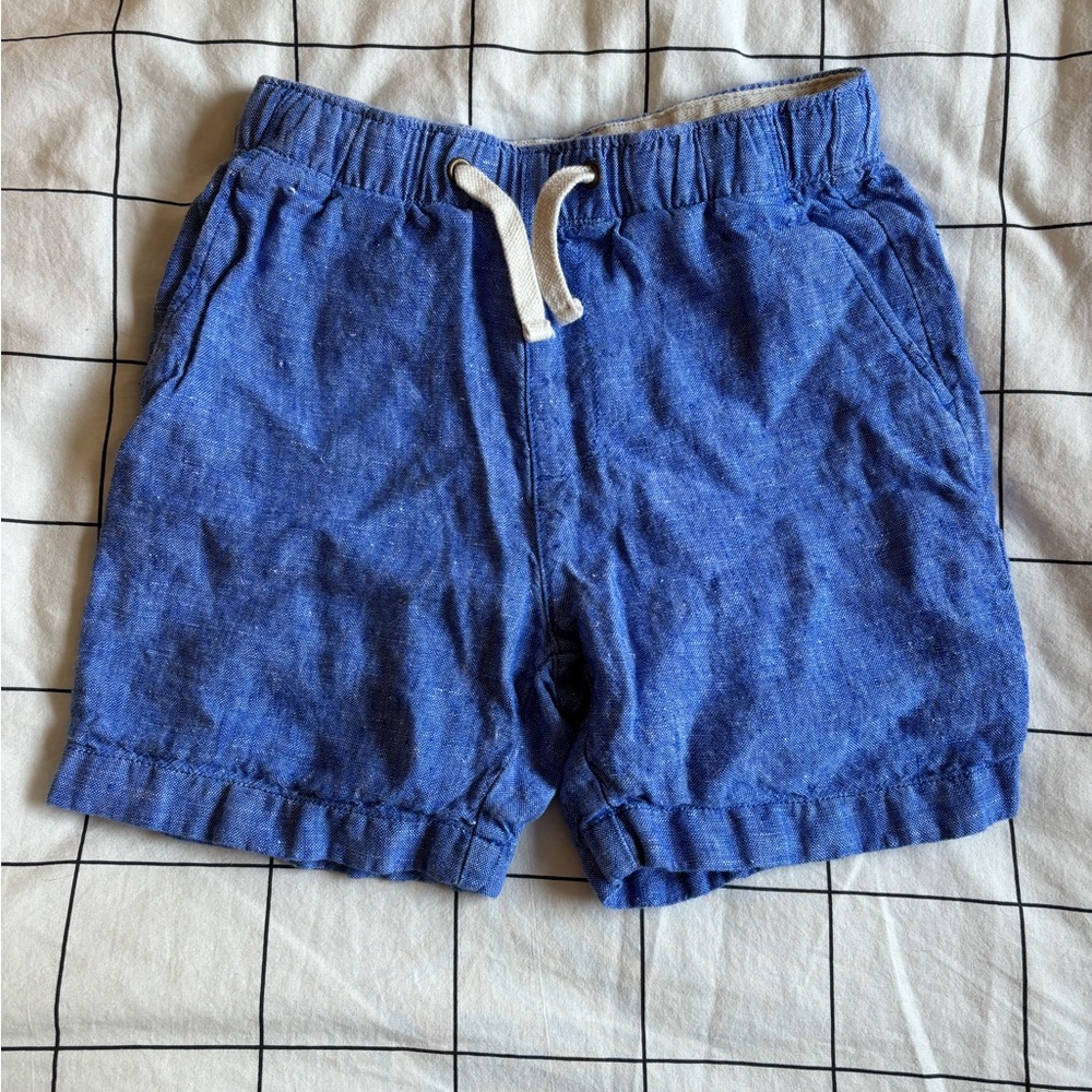 Jcrew crewcuts linen shorts kids size 8